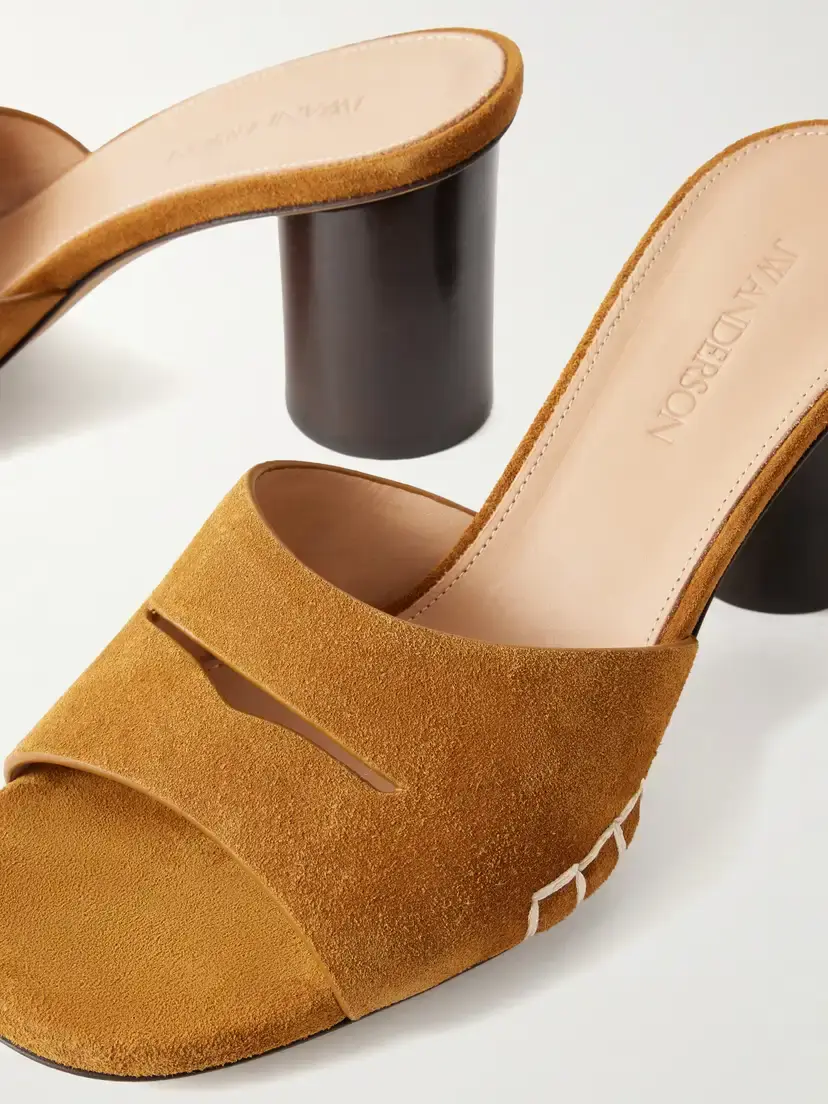 JW Anderson Loafer Suede Mules | Thumbnail 5 JW Anderson Loafer Suede Mules | Thumbnail 5