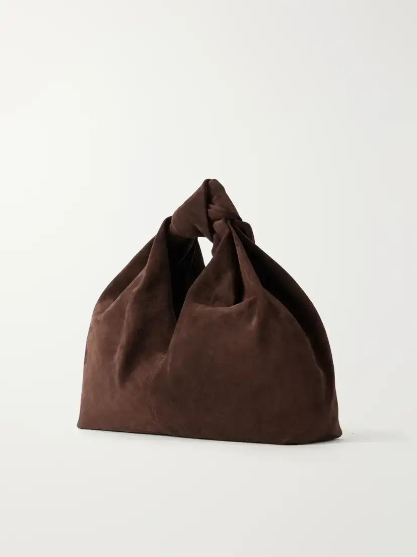 Loeffler Randall Helga Knotted Suede Clutch | Thumbnail 4 Loeffler Randall Helga Knotted Suede Clutch | Thumbnail 4