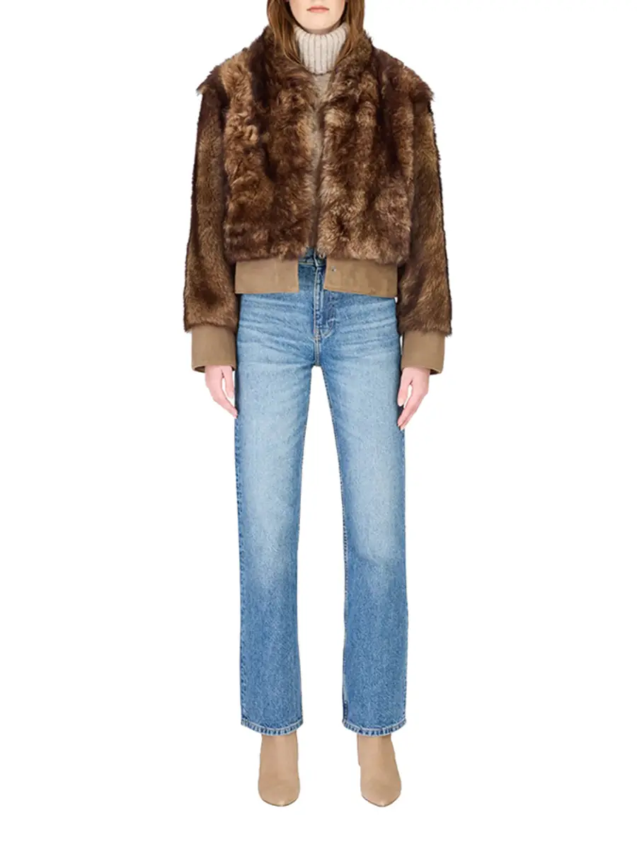 HiSO Bean Shearling Bomber Jacket | Thumbnail 2 HiSO Bean Shearling Bomber Jacket | Thumbnail 2