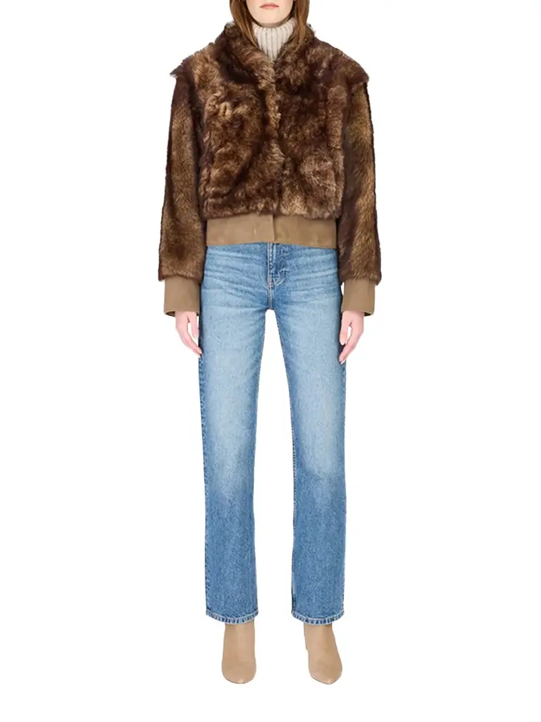 HiSO Bean Shearling Bomber Jacket