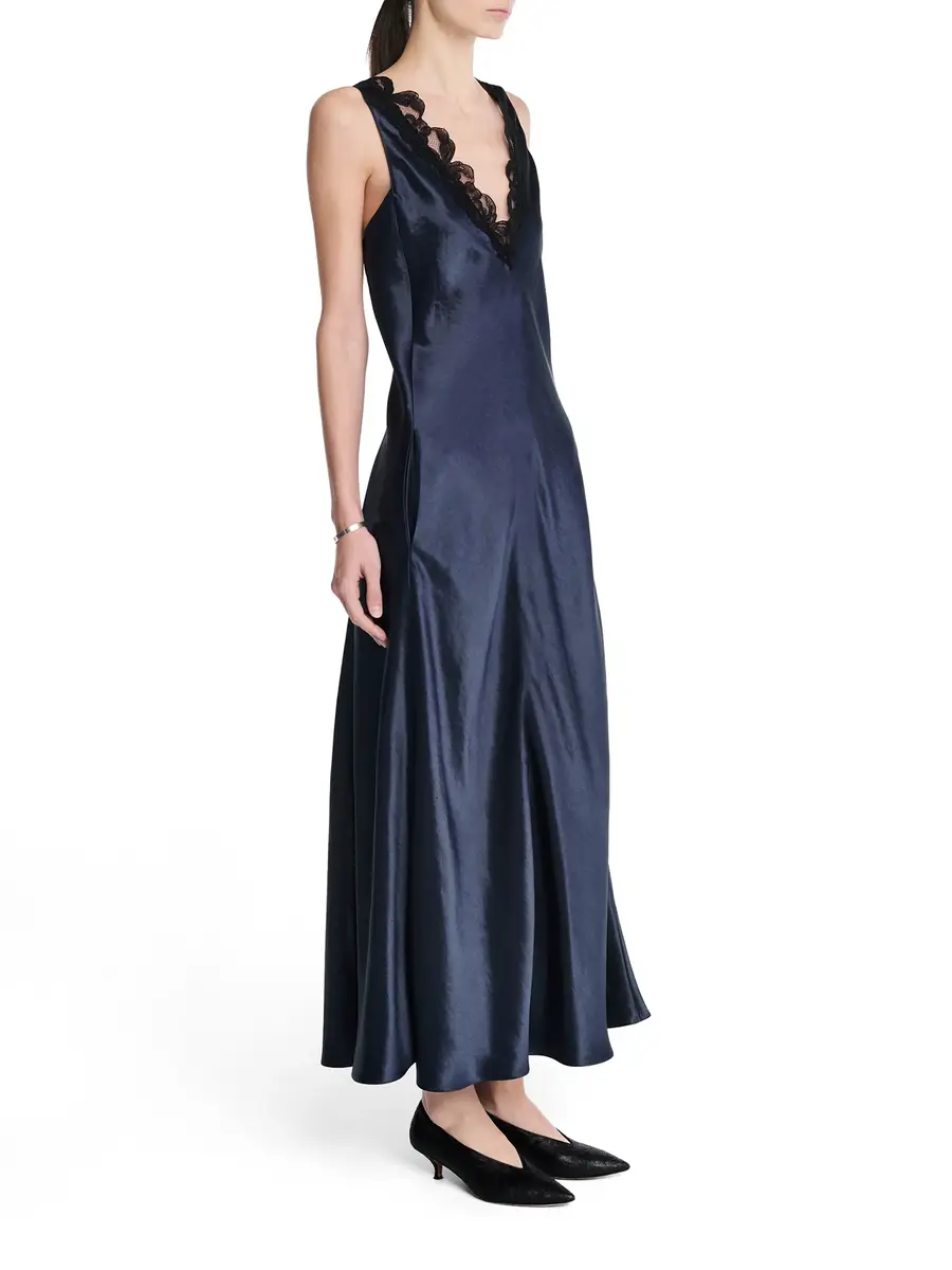 Maria McManus Lace V-Neck Midi Dress | Thumbnail 4 Maria McManus Lace V-Neck Midi Dress | Thumbnail 4