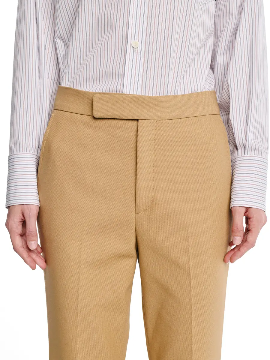Maria McManus Mid Rise Flare Cotton Trousers | Thumbnail 4 Maria McManus Mid Rise Flare Cotton Trousers | Thumbnail 4