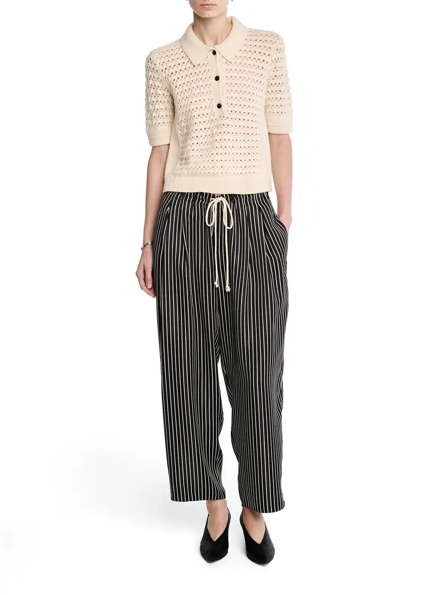 Maria McManus Striped Balloon Drawstring Trousers | Thumbnail 2 Maria McManus Striped Balloon Drawstring Trousers | Thumbnail 2