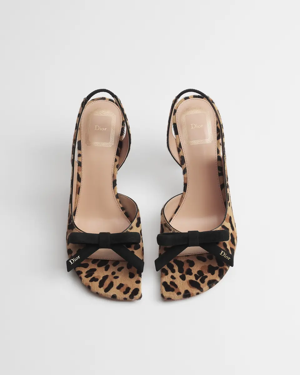 Dior Dior Bow Heeled Slingback Sandal | Thumbnail 3 Dior Dior Bow Heeled Slingback Sandal | Thumbnail 3