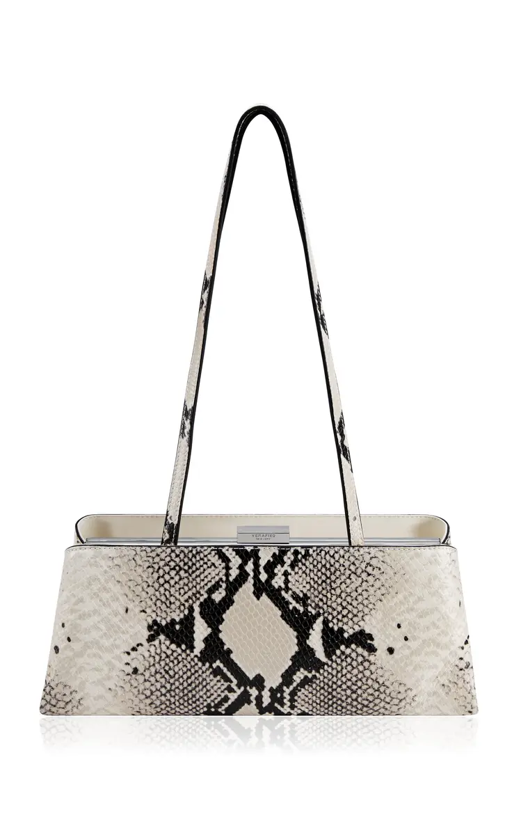 VERAFIED Python Éclair Bag | Thumbnail 2 VERAFIED Python Éclair Bag | Thumbnail 2