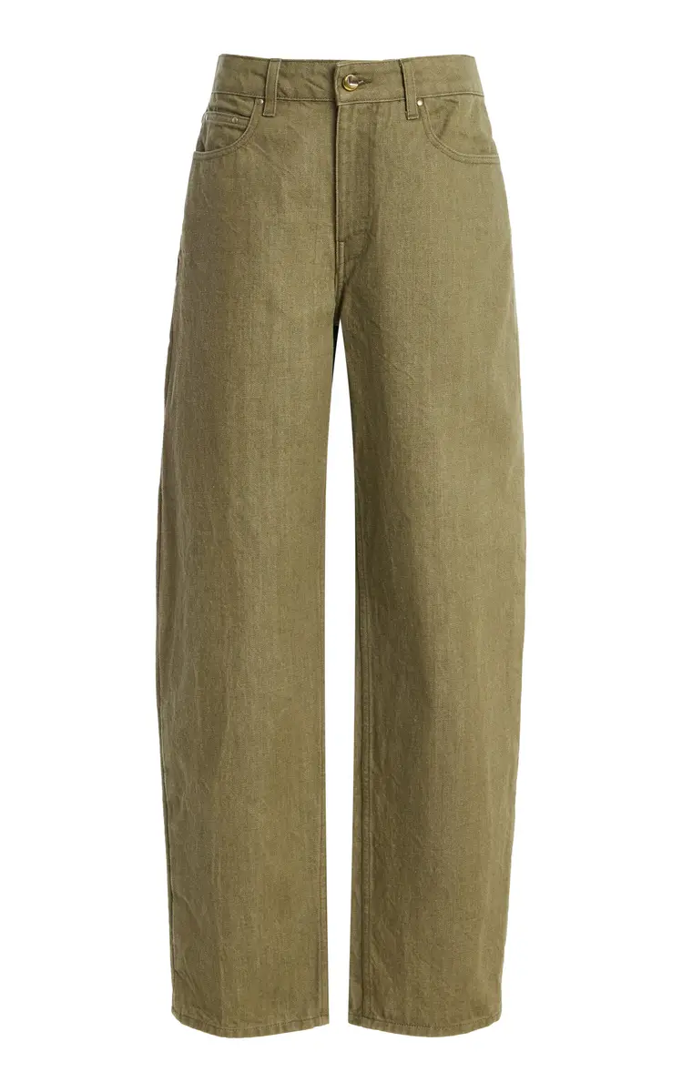 OSSOU Rider Rigid Low-Rise Bowed-Leg Jeans | Thumbnail 2 OSSOU Rider Rigid Low-Rise Bowed-Leg Jeans | Thumbnail 2
