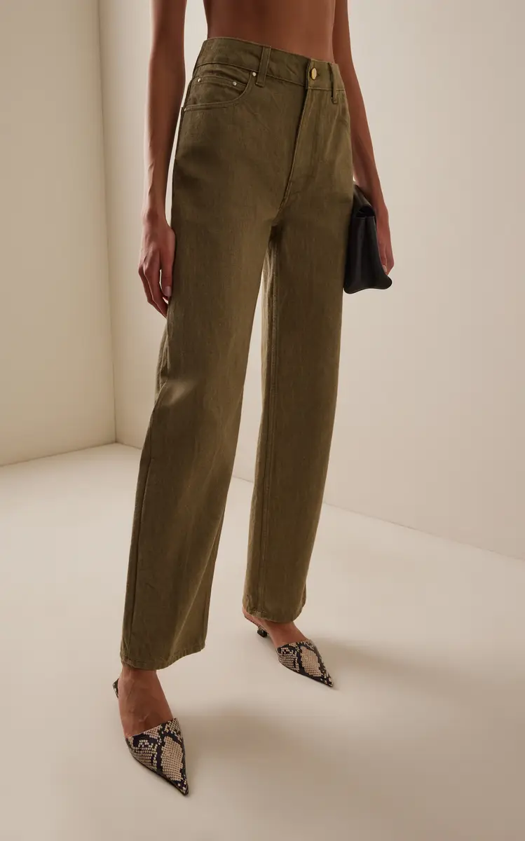 OSSOU Rider Rigid Low-Rise Bowed-Leg Jeans | Thumbnail 4 OSSOU Rider Rigid Low-Rise Bowed-Leg Jeans | Thumbnail 4