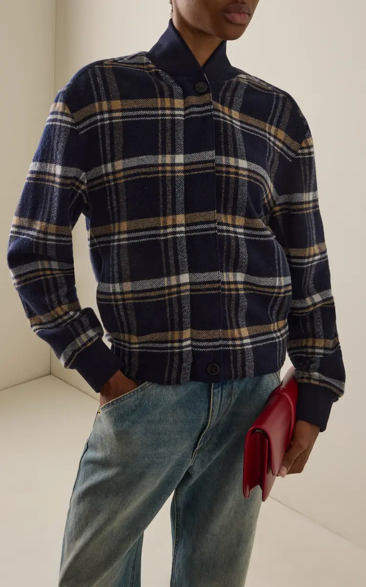 DARKPARK Sean Wool-Cashmere Bomber Jacket | Thumbnail 6 DARKPARK Sean Wool-Cashmere Bomber Jacket | Thumbnail 6