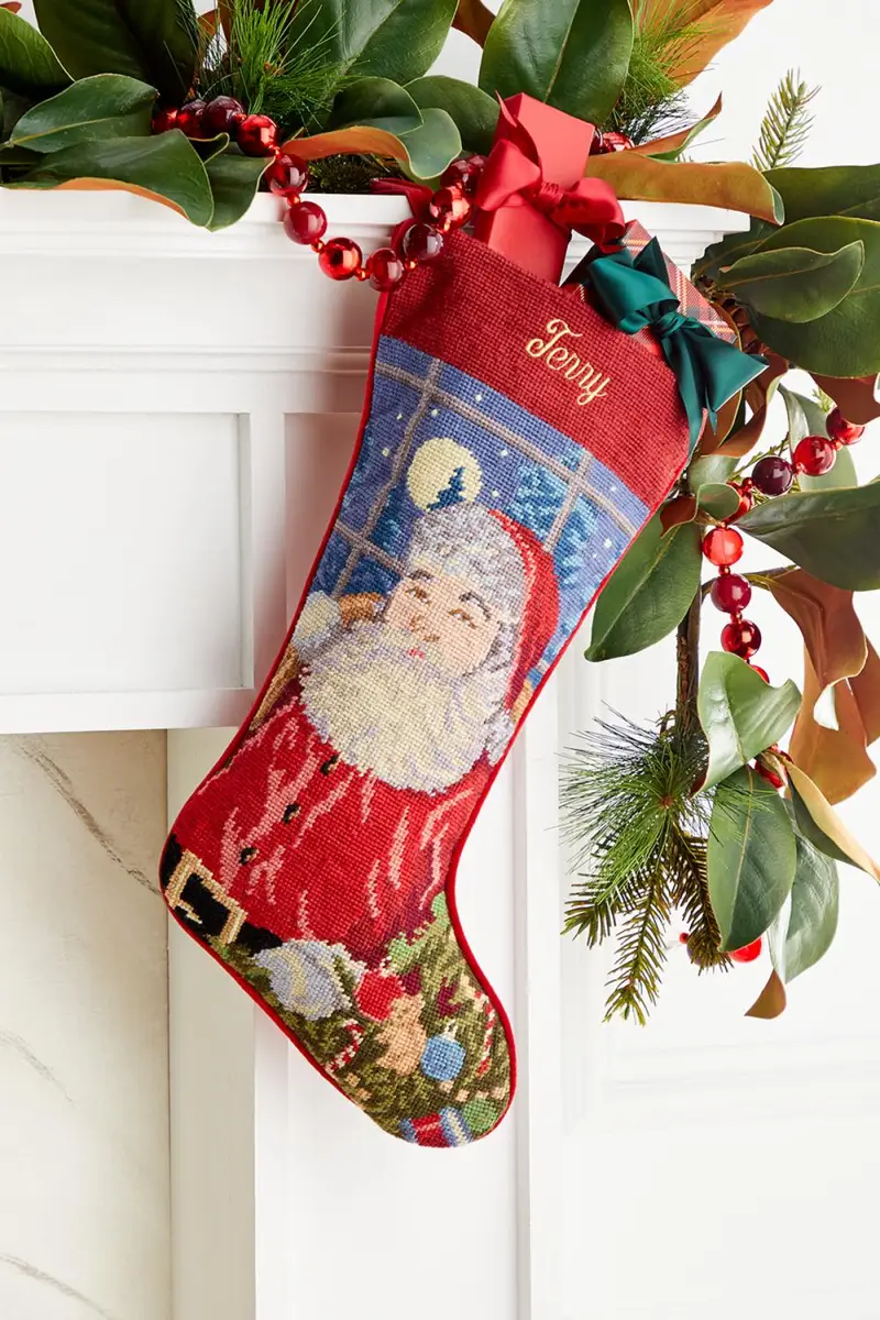Sferra Personalized Santa Stocking, 19" | Thumbnail 3 Sferra Personalized Santa Stocking, 19" | Thumbnail 3