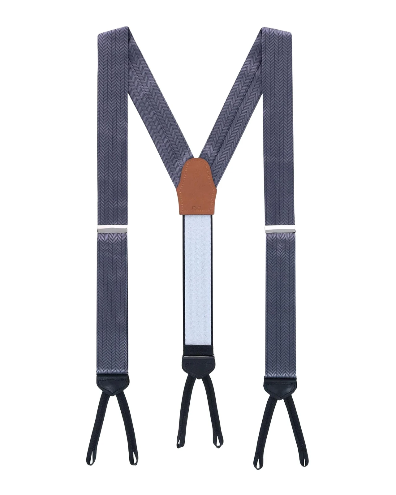 Men's Herringbone Silk Suspender Braces Men's Herringbone Silk Suspender Braces
