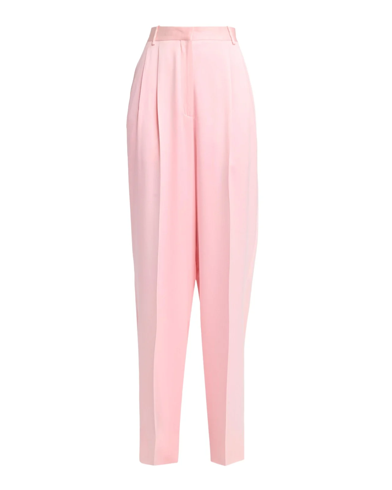 Tom Ford Double Silk Satin Tapered-Leg Trousers