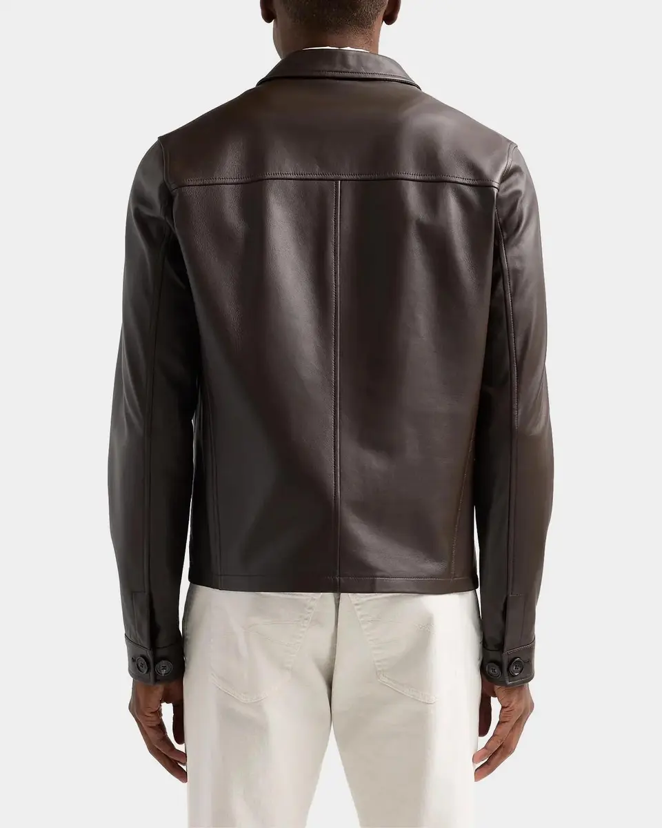Sartorio Leather Zip-Front Jacket | Thumbnail 3 Sartorio Leather Zip-Front Jacket | Thumbnail 3