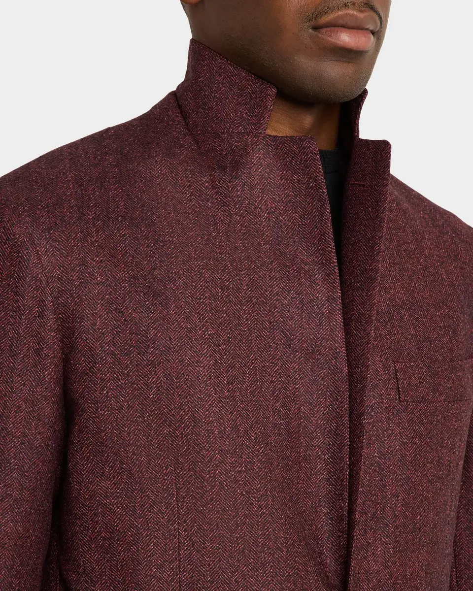Sartorio Melange Herringbone Wool Sport Coat | Thumbnail 7 Sartorio Melange Herringbone Wool Sport Coat | Thumbnail 7