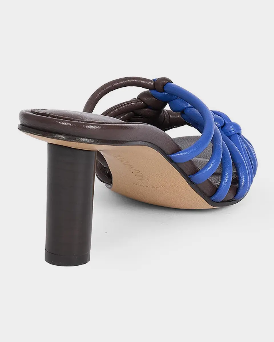 JW Anderson 70mm Plot Bicolor Woven Leather Sandals | Thumbnail 2