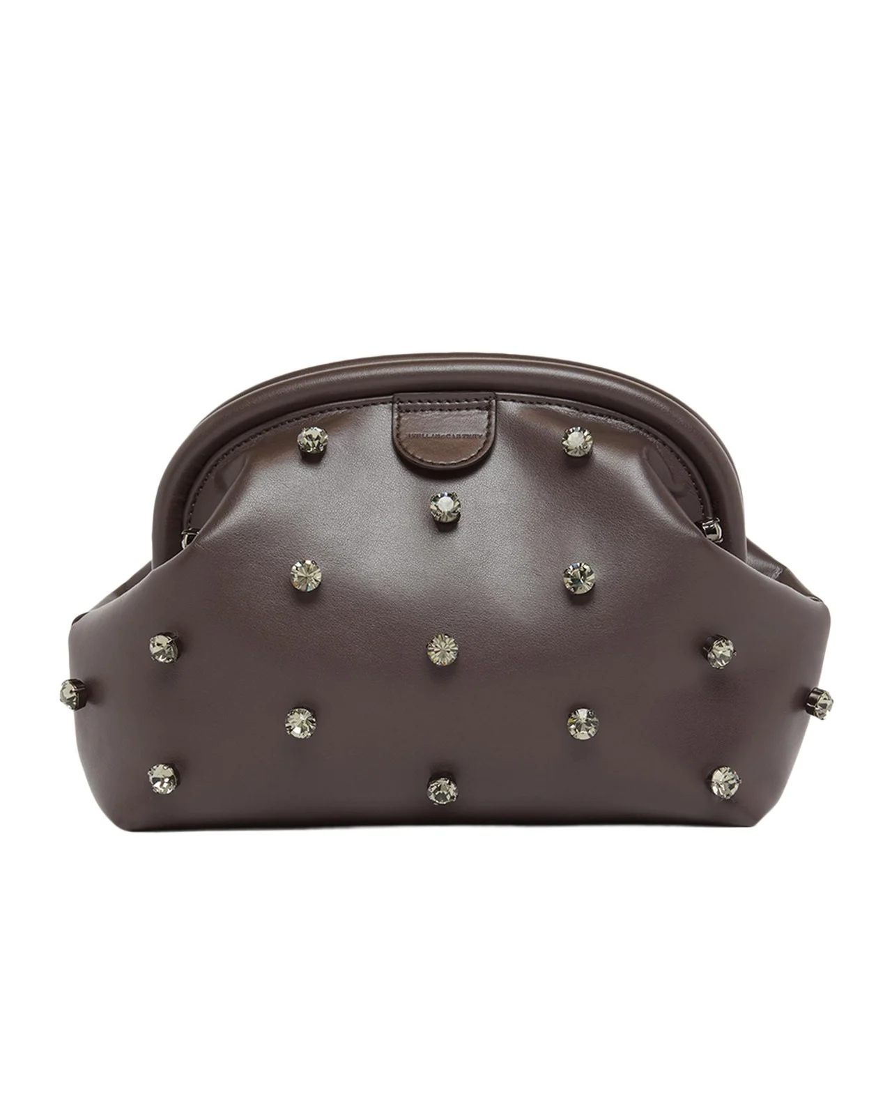 Stella McCartney Falabella Crystal-Studded Clutch