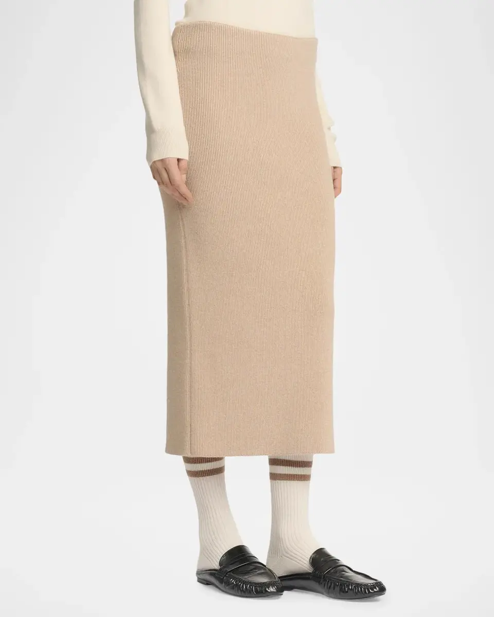 Malo Cashmere Rib Midi Skirt | Thumbnail 6 Malo Cashmere Rib Midi Skirt | Thumbnail 6