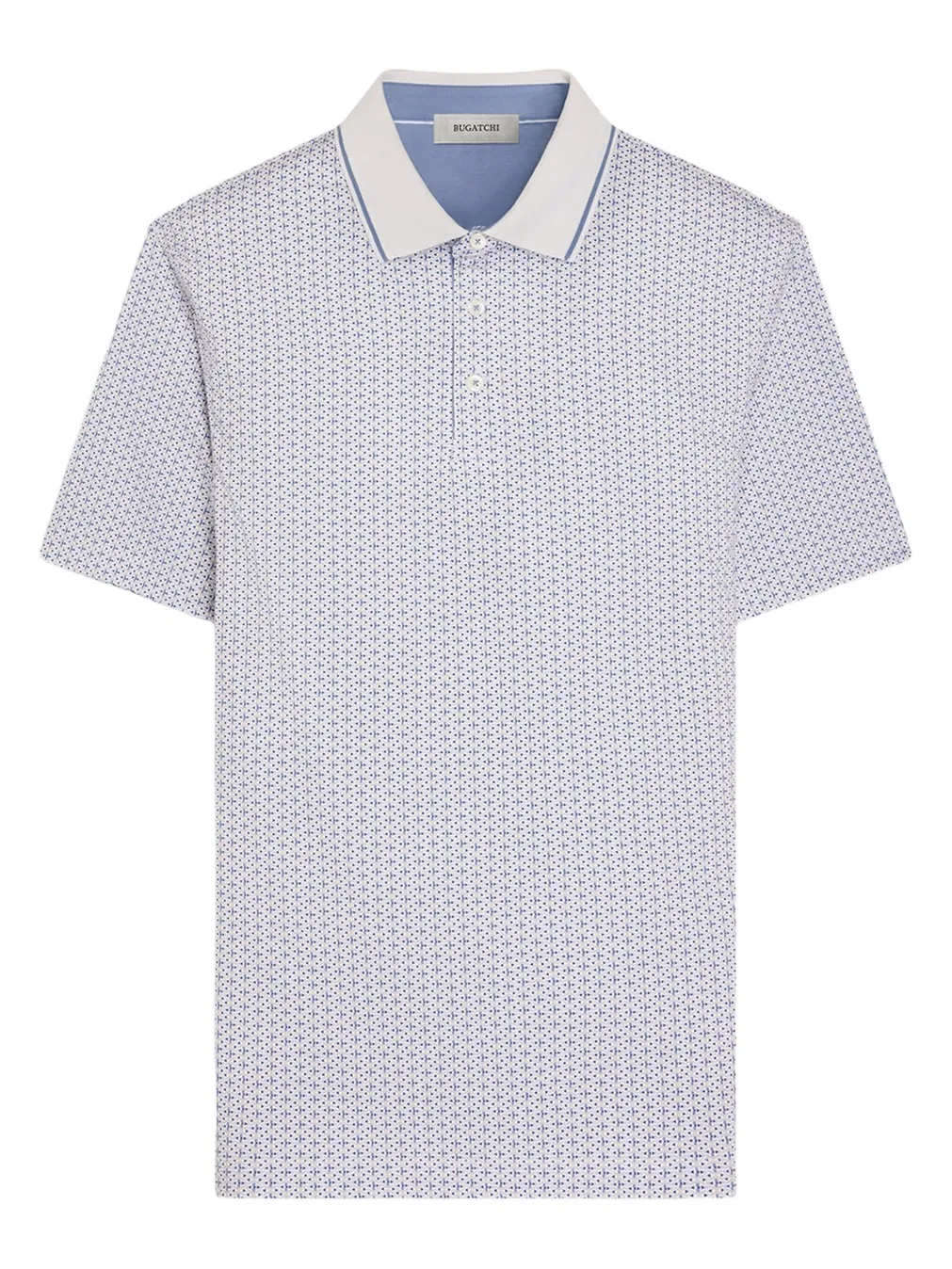 Men's Printed Stretch-Cotton Polo Shirt Men's Printed Stretch-Cotton Polo Shirt