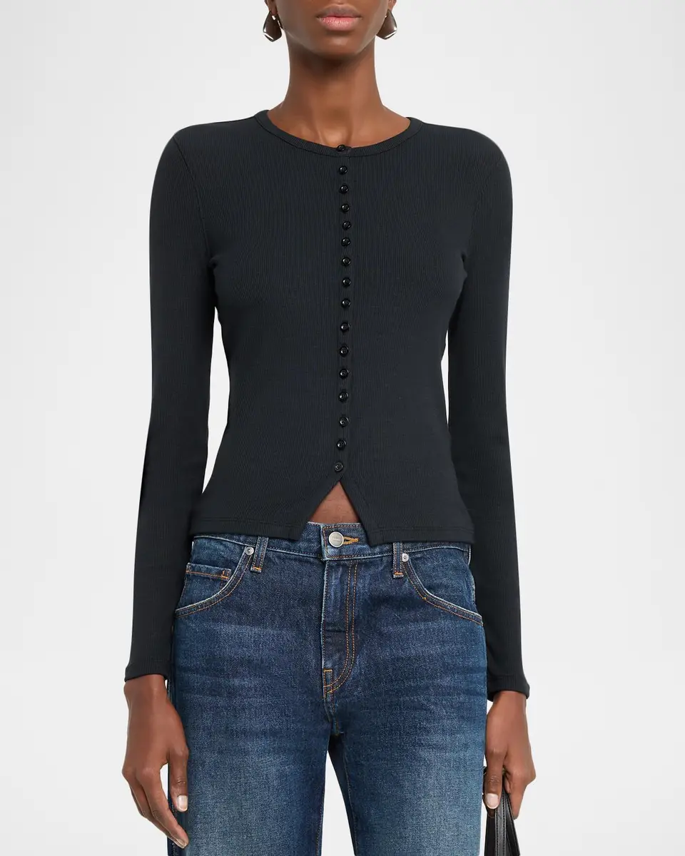 Frame The Rib Splay Top | Thumbnail 4 Frame The Rib Splay Top | Thumbnail 4
