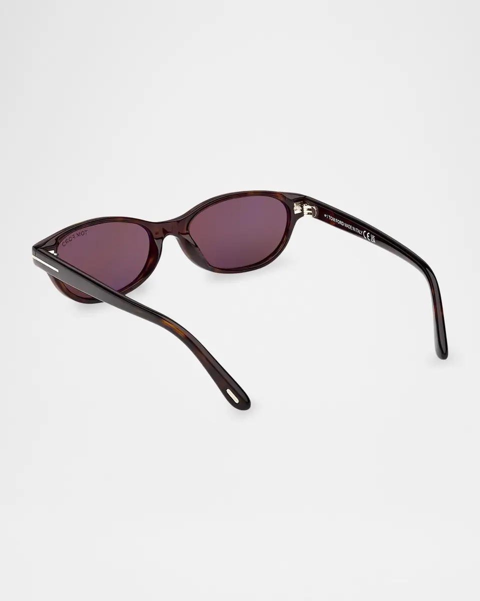 Tom Ford Chloe 52MM Oval Sunglasses | Thumbnail 4 Tom Ford Chloe 52MM Oval Sunglasses | Thumbnail 4