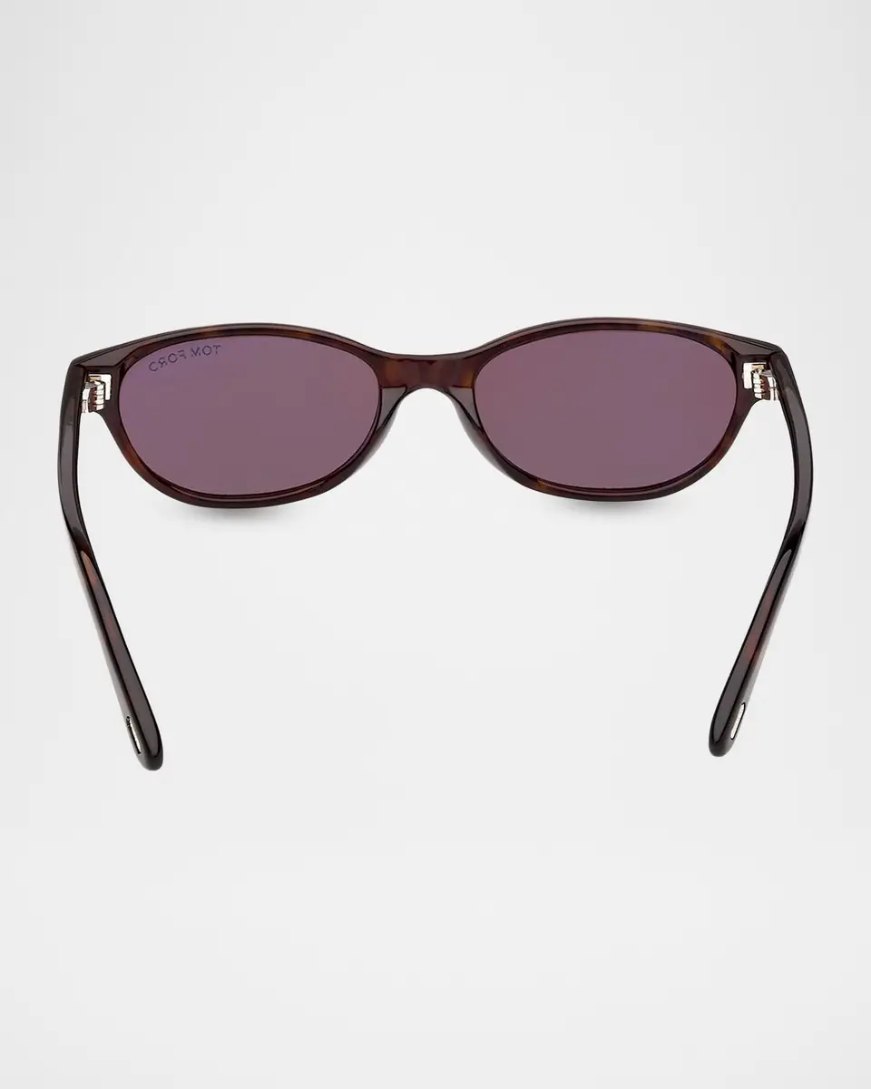 Tom Ford Chloe 52MM Oval Sunglasses | Thumbnail 5 Tom Ford Chloe 52MM Oval Sunglasses | Thumbnail 5