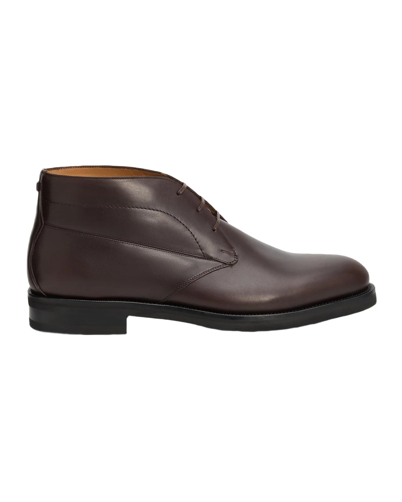 Ferragamo Men's Settimot Leather Desert Boots