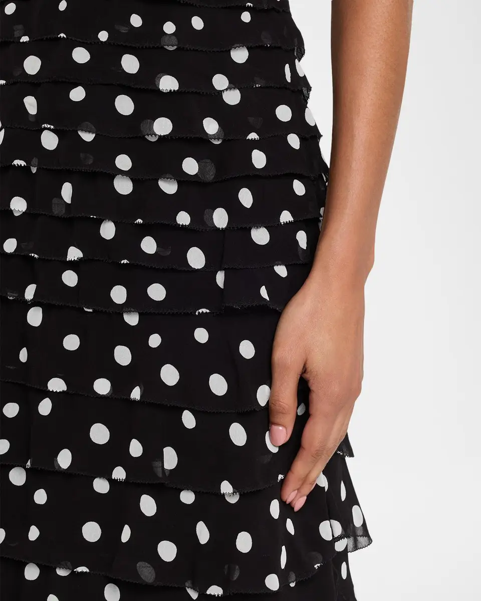 Saloni Niki Polka Dot Maxi Dress | Thumbnail 5