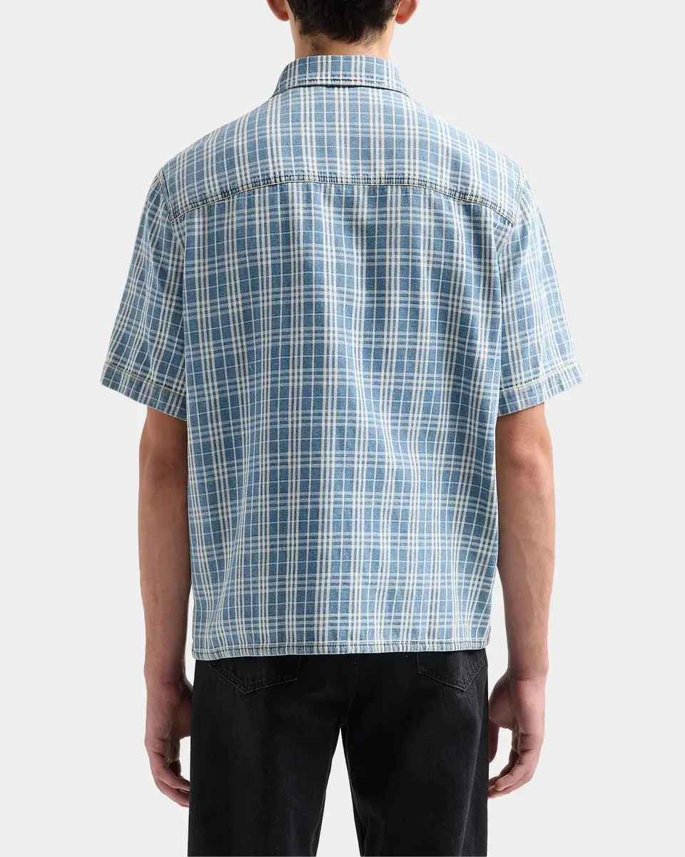Burberry Men's Garret Check Short-Sleeve Shirt | Thumbnail 3
