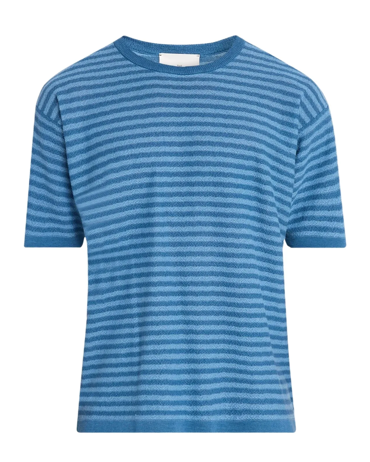 The Elder Statesman Men's Stripe Boxy-Fit Crewneck T-Shirt