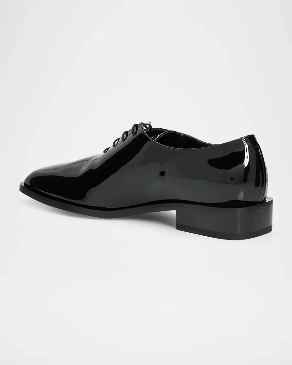 Giuseppe Zanotti Men's Moony Patent Leather Oxfords | Thumbnail 2