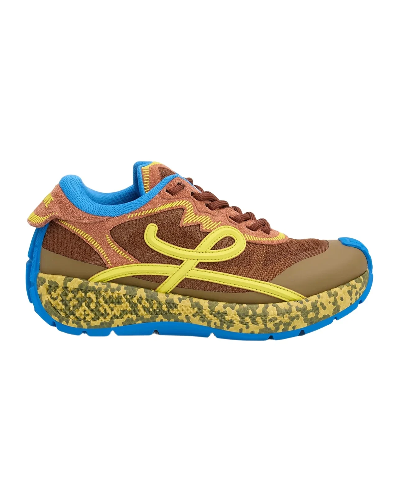 Loewe Men's Pogo Mix-Media Sneakers