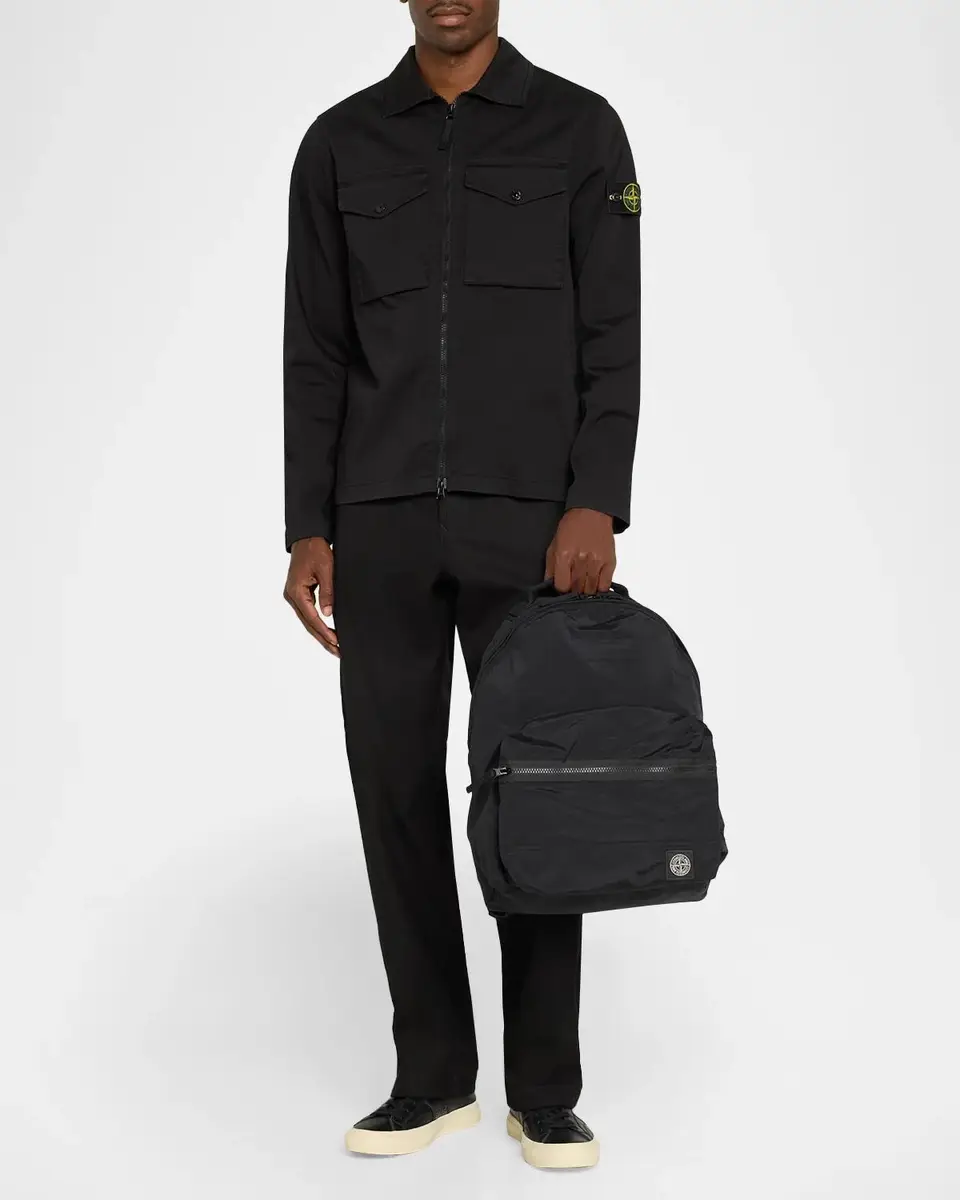 Stone Island Men's Nylon Compass-Label Backpack | Thumbnail 5