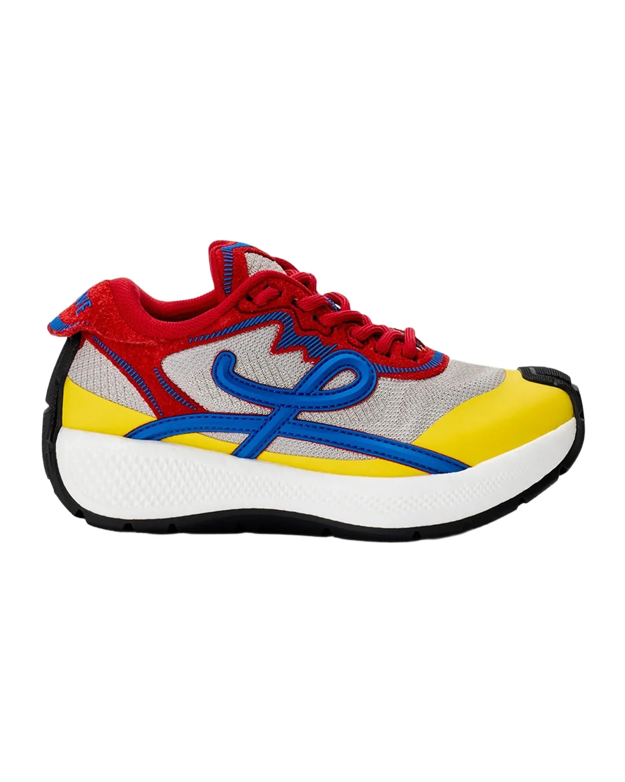 Loewe Men's Pogo Mix-Media Sneakers