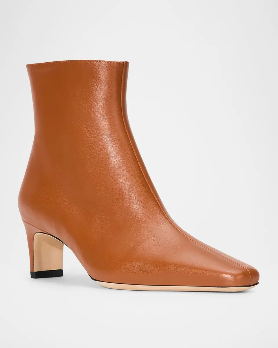Staud Wally Leather Ankle Boots | Thumbnail 2 Staud Wally Leather Ankle Boots | Thumbnail 2