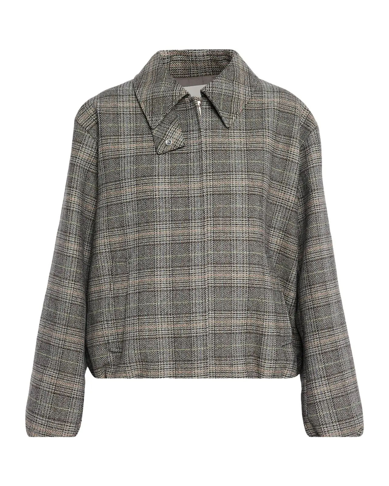 Glen Check Bomber Jacket