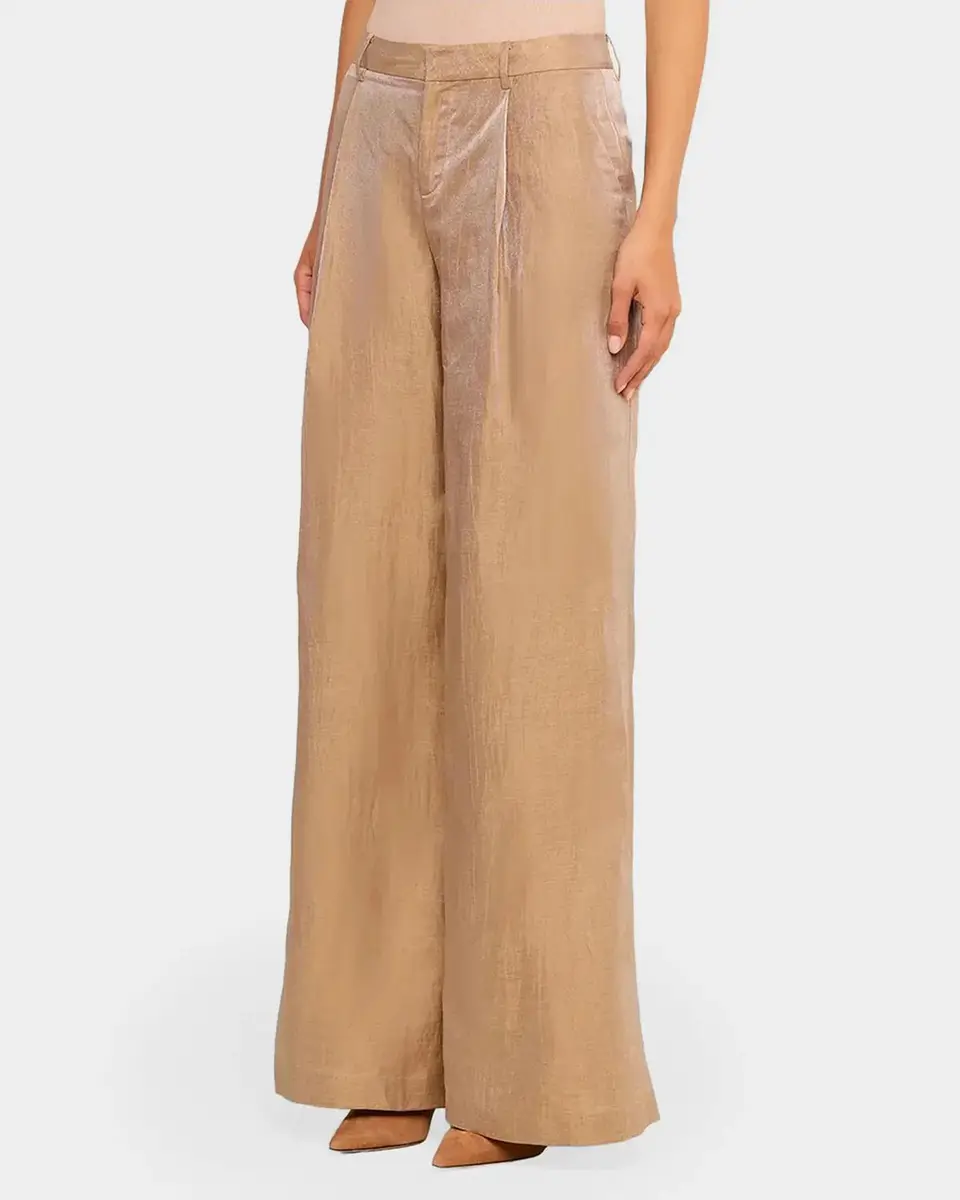 L'Agence Allanah Crinkled Linen Wide-Leg Pants | Thumbnail 6 L'Agence Allanah Crinkled Linen Wide-Leg Pants | Thumbnail 6