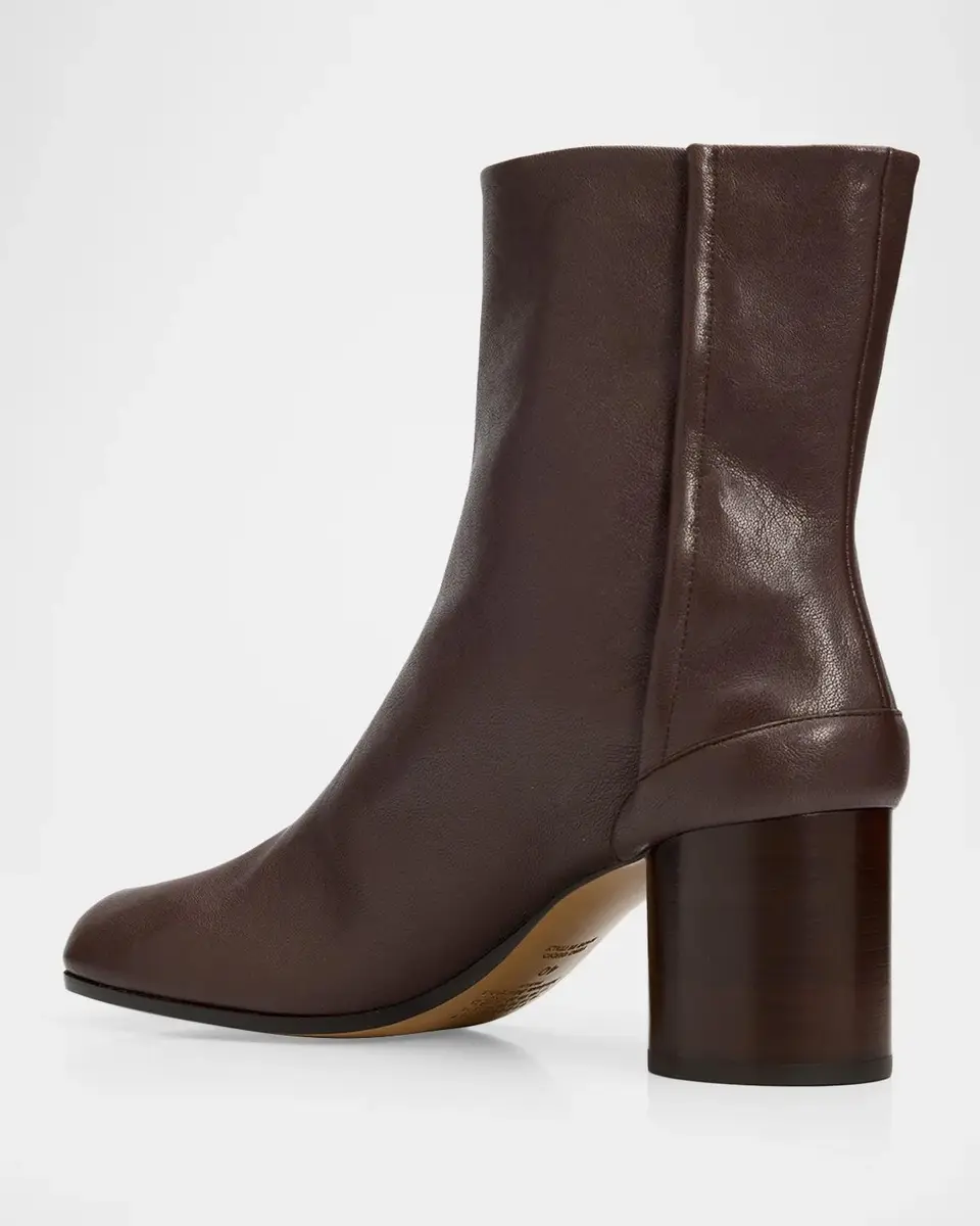Maison Margiela Tabi Leather Split-Toe Booties | Thumbnail 2