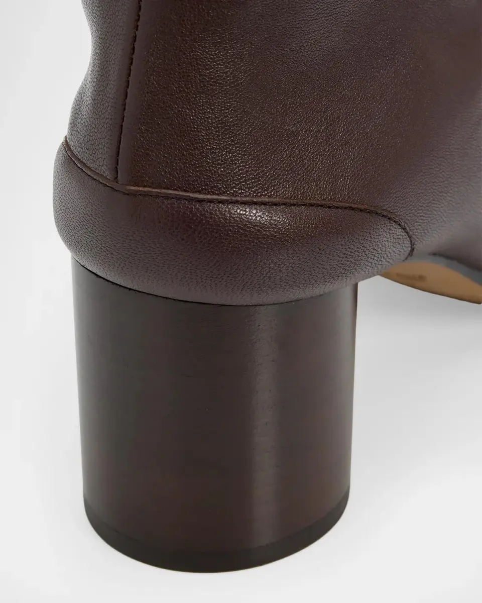 Maison Margiela Tabi Leather Split-Toe Booties | Thumbnail 3