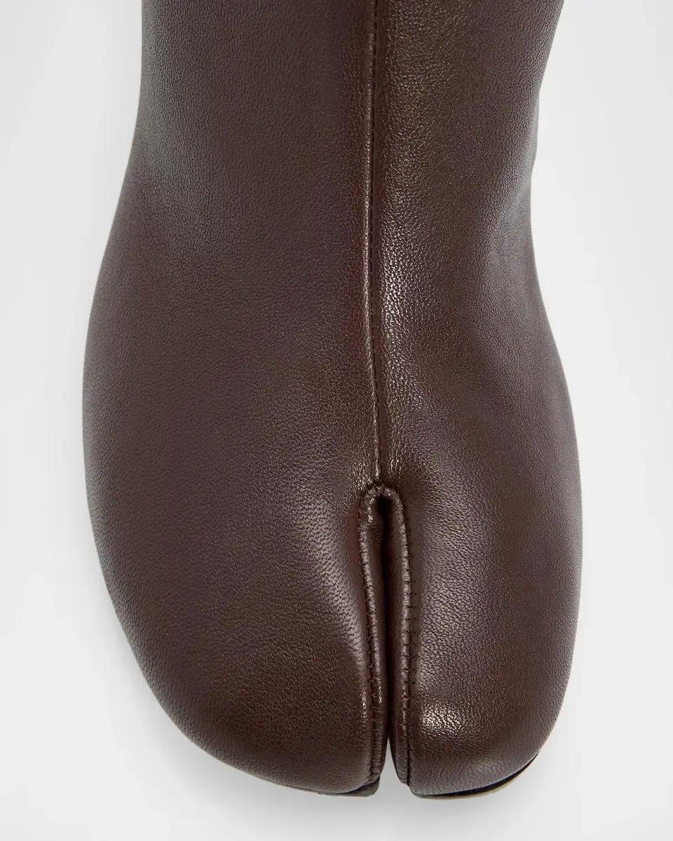 Maison Margiela Tabi Leather Split-Toe Booties | Thumbnail 4
