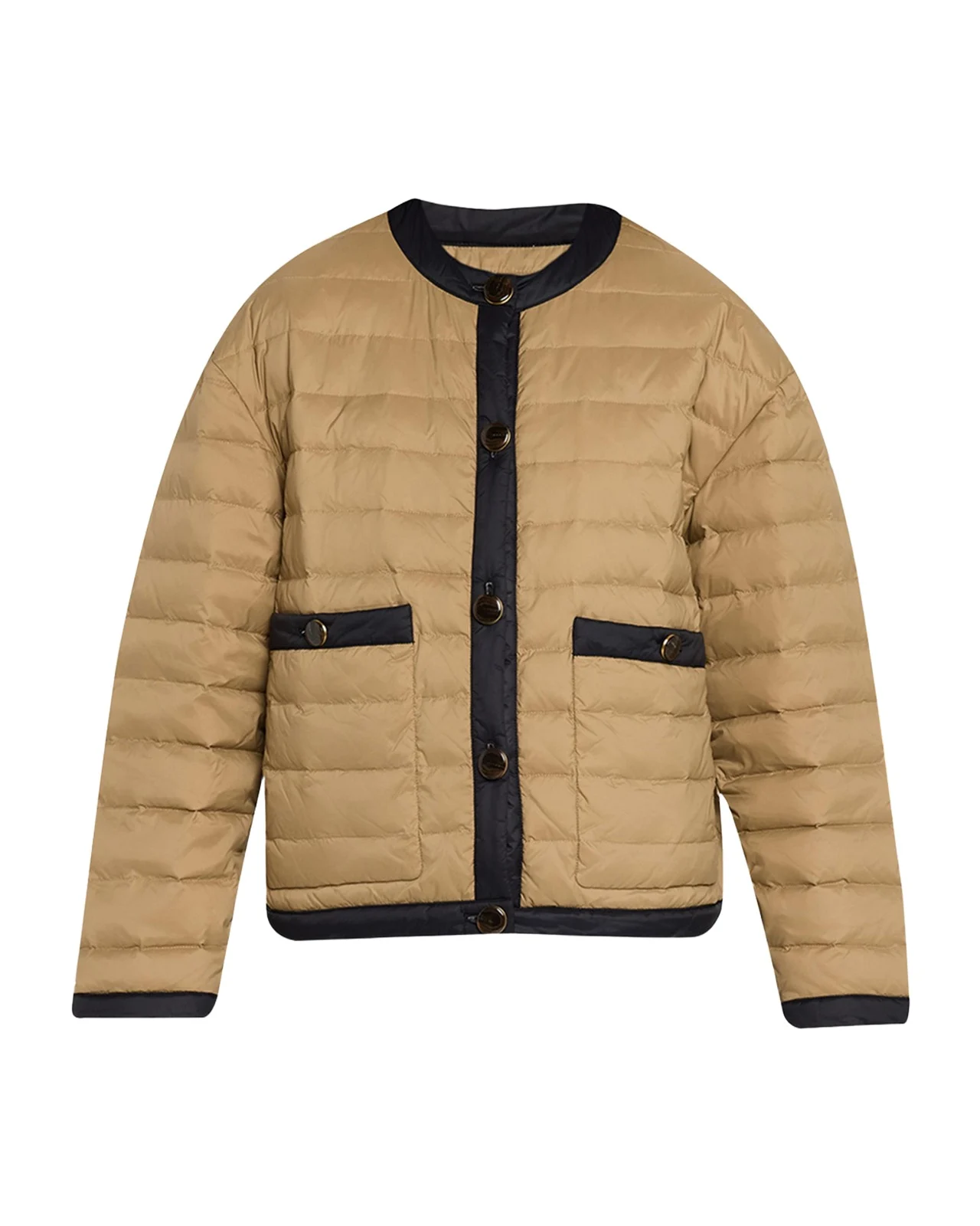 Pearson Quilted Button-Front Jacket