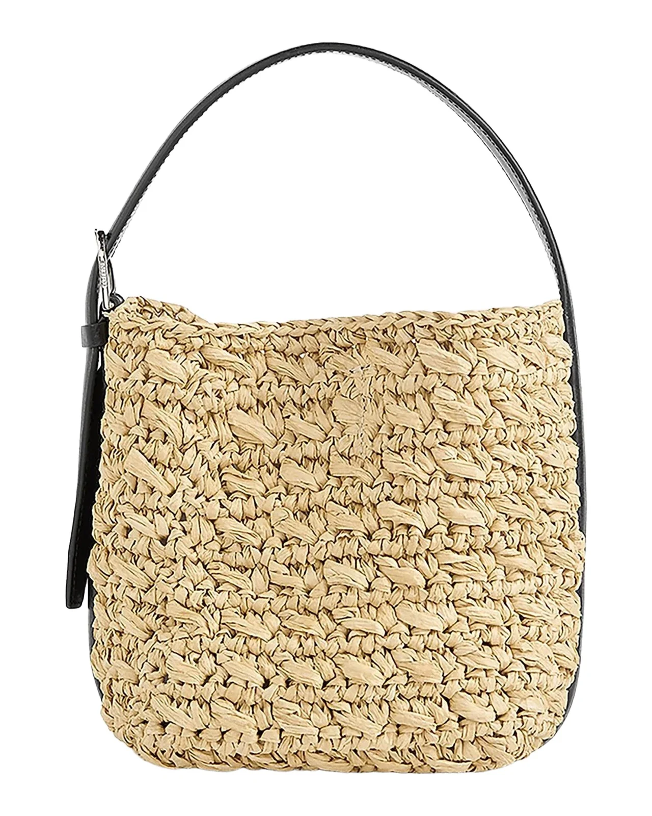 Belted Small Paper Tote Bag