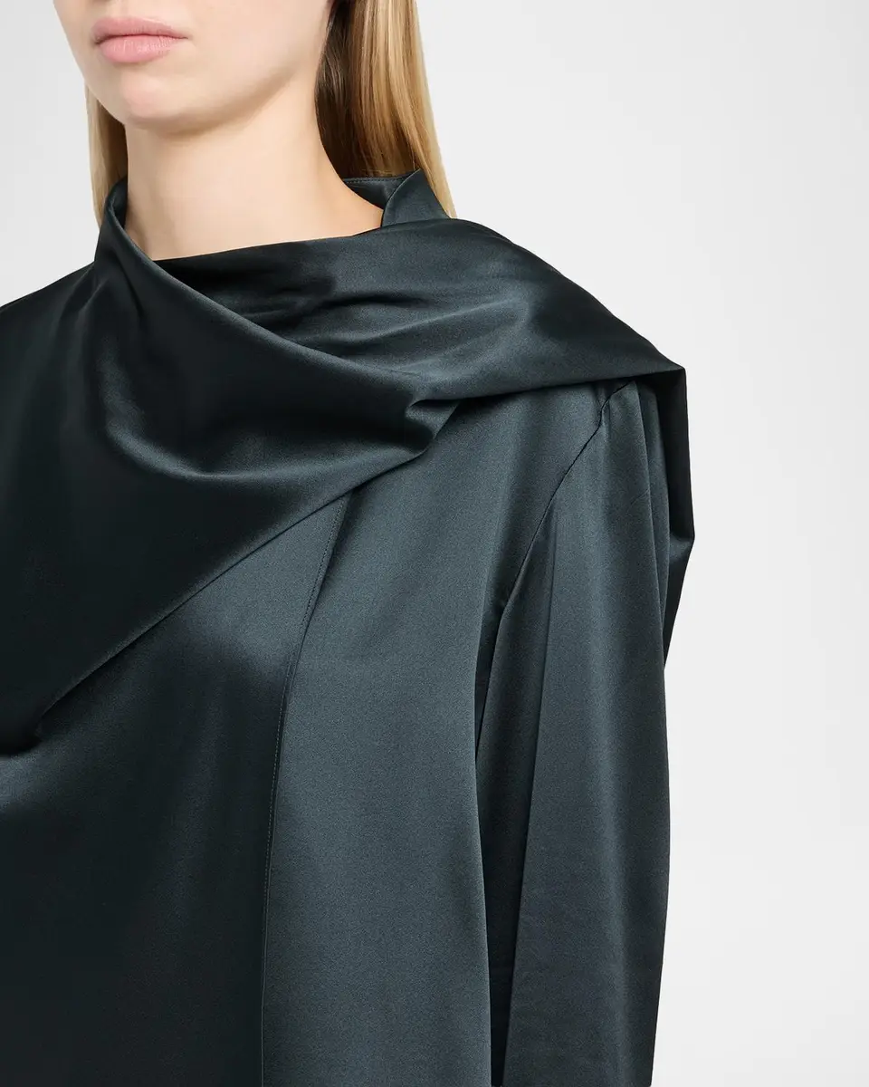 A.L.C. Nadine Draped Silk Scarf Top | Thumbnail 5 A.L.C. Nadine Draped Silk Scarf Top | Thumbnail 5