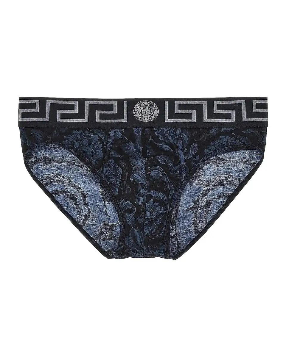 Versace All Over Baroque Print Brief | Thumbnail 3