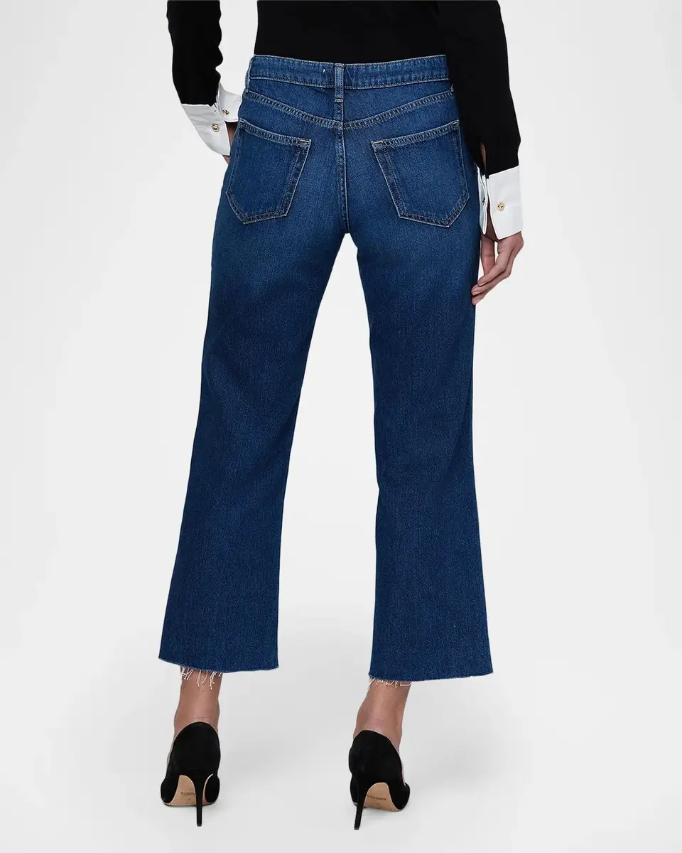 L'Agence Wanda High-Rise Cropped Wide-Leg Jeans | Thumbnail 3 L'Agence Wanda High-Rise Cropped Wide-Leg Jeans | Thumbnail 3