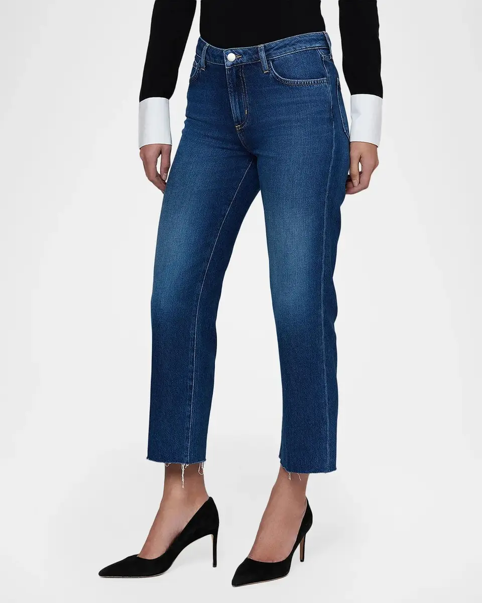 L'Agence Wanda High-Rise Cropped Wide-Leg Jeans | Thumbnail 5 L'Agence Wanda High-Rise Cropped Wide-Leg Jeans | Thumbnail 5