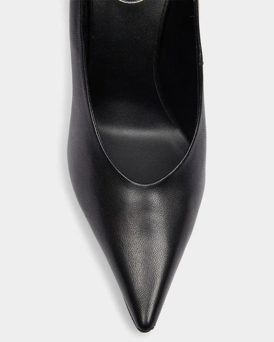 Roger Vivier Choc Decollette 100MM Leather Curved-Heel Pumps | Thumbnail 3 Roger Vivier Choc Decollette 100MM Leather Curved-Heel Pumps | Thumbnail 3