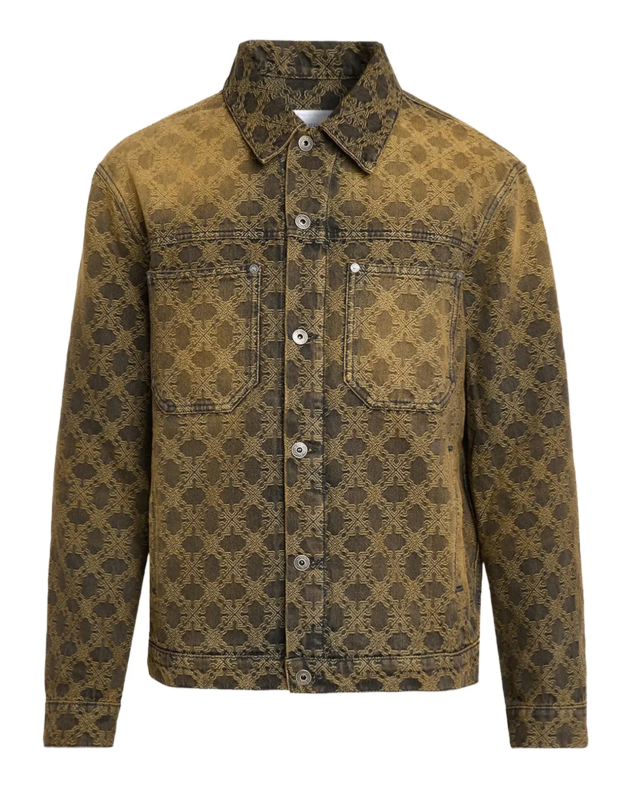 Arrow Monogram Denim Jacquard Skate Jacket