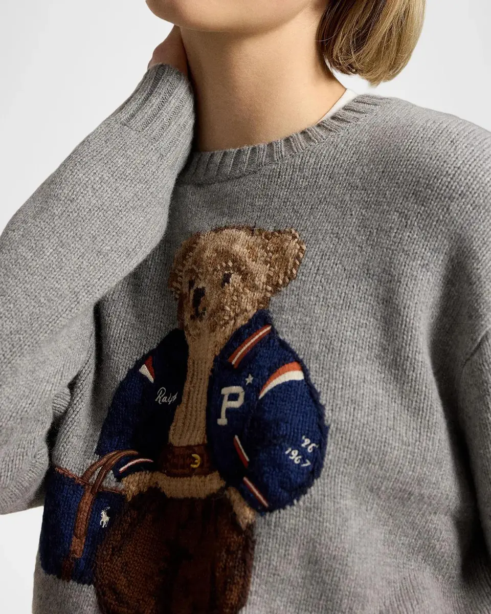 Polo Ralph Lauren Polo Bear Wool-Cashmere Sweater | Thumbnail 5