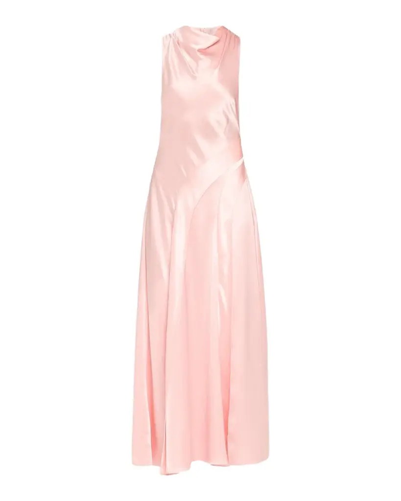 ACLER Femme Fatale Lecha Satin Maxi Dress
