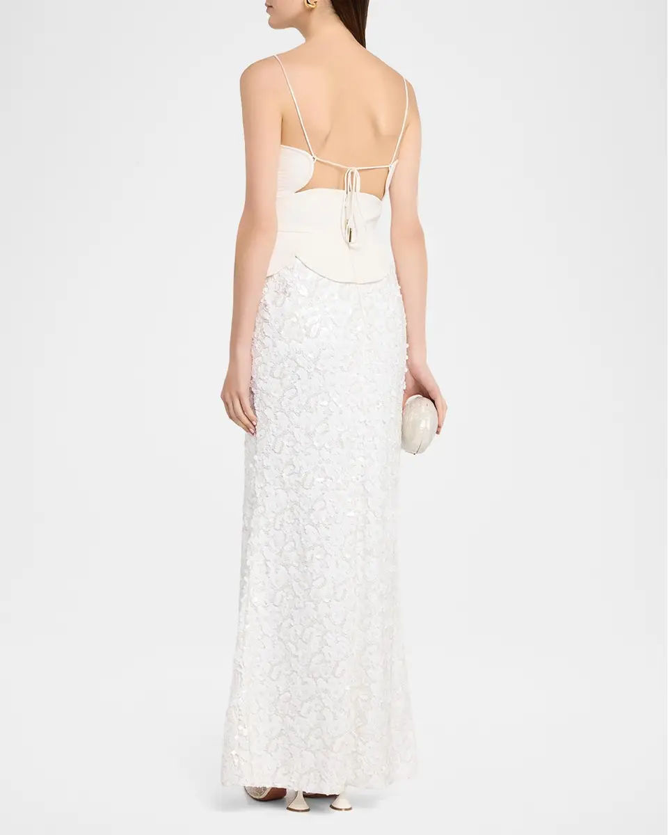 ACLER Femme Fatale Pryde Column Maxi Dress | Thumbnail 3