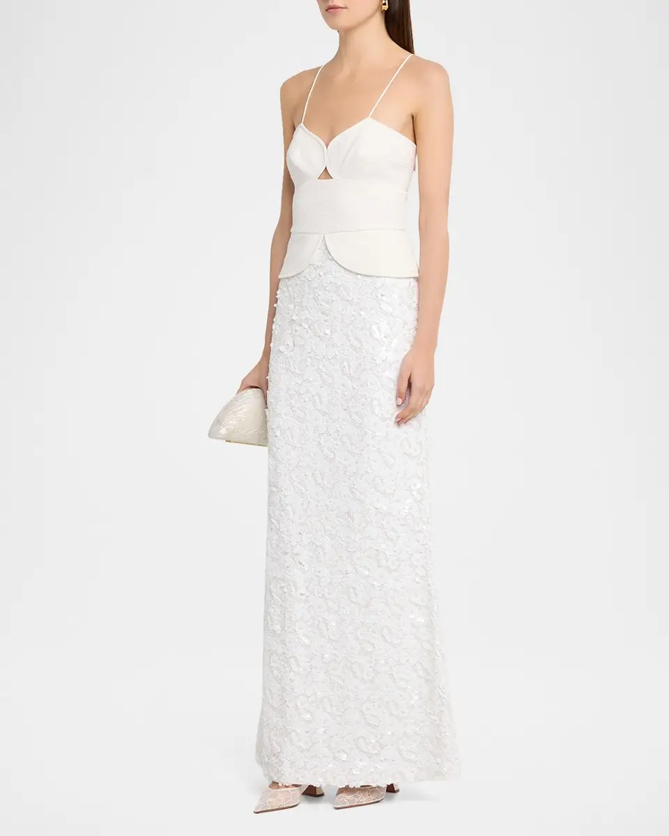 ACLER Femme Fatale Pryde Column Maxi Dress | Thumbnail 4